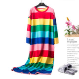 Loose Nightgown Cotton Robe