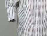 Buttoned Split-Side Cotton Maxi Shirt Dress