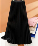 Elegant Flowing Midi Skirt for Women