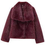 Short Soft Faux Fur Coa| Elegant Women’s Outerwear