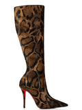 High-Heeled Knee Boots