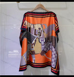 Women’s Loose-Fit Elegant Satin Top