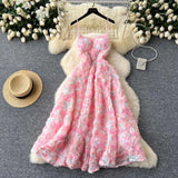 3D Flower Applique Dress
