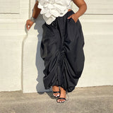 Drawstring Streetwear Parachute Pants