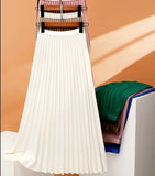 Elegant Flowing Midi Skirt for Women