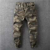 Somara Camouflage Cargo Pants| Elastic Waist & Ankle Fit