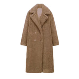 Vintage Teddy Long Coat| Cozy Women’s Outerwear