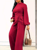 Draped Jumpsuit