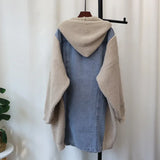 Denim Knitted Cardigan