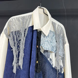 Casual Blue Designer Shirt for Women