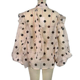 Polka-dot Blouse