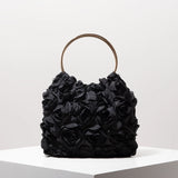 Rose Flower Hand Bag| Elegant Floral Purse for Women