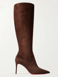 High-Heeled Knee Boots