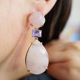 Big Stone Waterdrop Jewelry