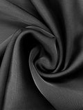 Close-up of dark gray fabric with folds