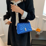 Luxury Laser Design Quilted Shoulder Bag