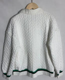 Two-Piece Set - Plaid Coat and Wide Leg Pant