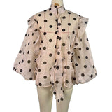 Polka-dot Blouse