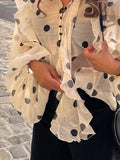 Polka-dot Blouse