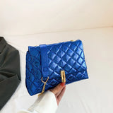 Luxury Laser Design Quilted Shoulder Bag