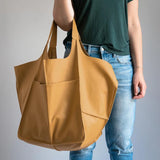 Retro Handmade Big Tote Bag