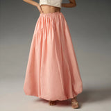 Long Flowing Puffy Long Skirt