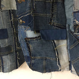 Denim Patchwork Blazer