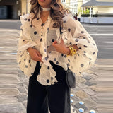 Polka-dot Blouse