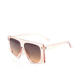 Oversized Punk Leopard Rectangle Sunglasses