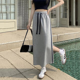 Comfortable Mid-Calf Casual Skirt for Women