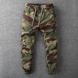 Somara Camouflage Cargo Pants| Elastic Waist & Ankle Fit